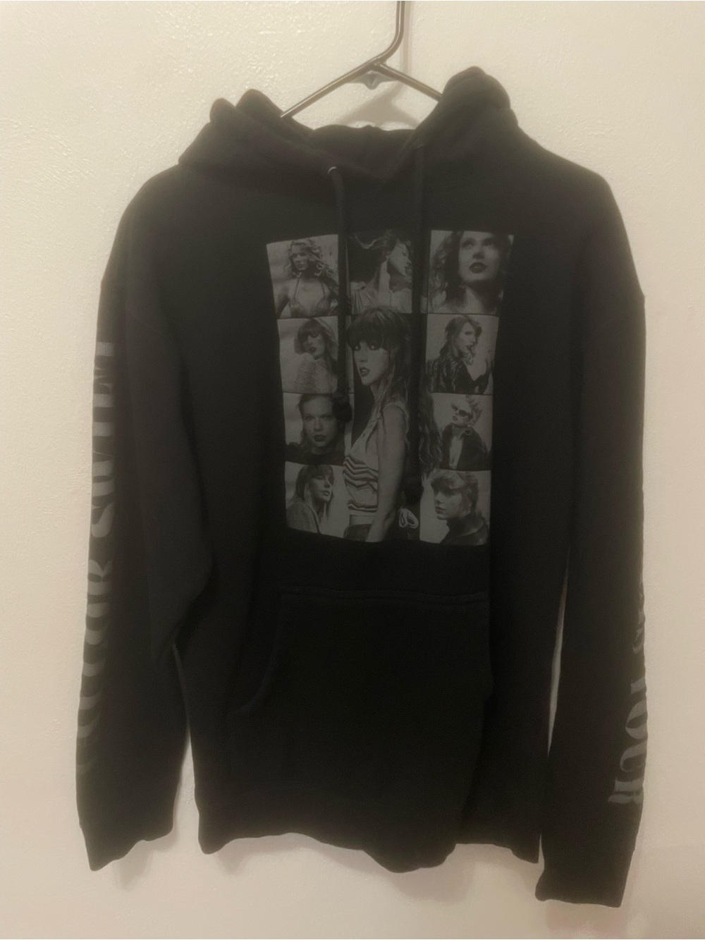 Taylor Swift Black Eras Tour Hoodie